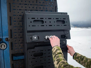Flatline Van Co Rear Storage Box - Slim | Truck Brigade