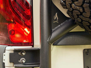 Flatline Van Co Rear Tire Carrier | Mercedes Benz Sprinter Van (2019 - 2024) | Truck Brigade