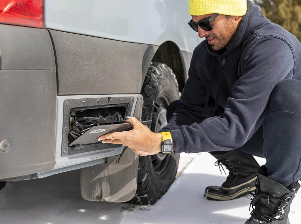 Flatline Van Co Rocker Lockers | Mercedes Benz Sprinter (2019 - 2024) | Truck Brigade