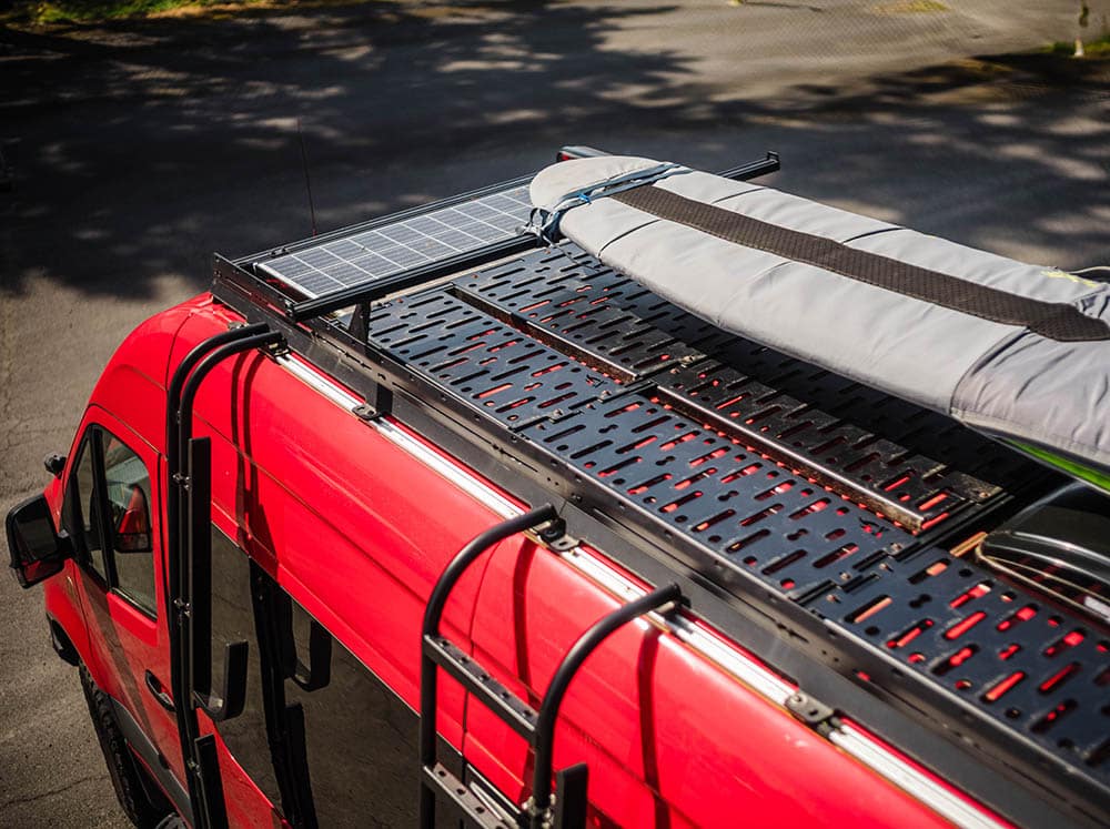 Flatline Van Co Roof Rack High Bar Kit | Truck Brigade