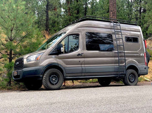 Flatline Van Co Side Ladder | Ford Transit High Roof (2015 - 2024) | Truck Brigade