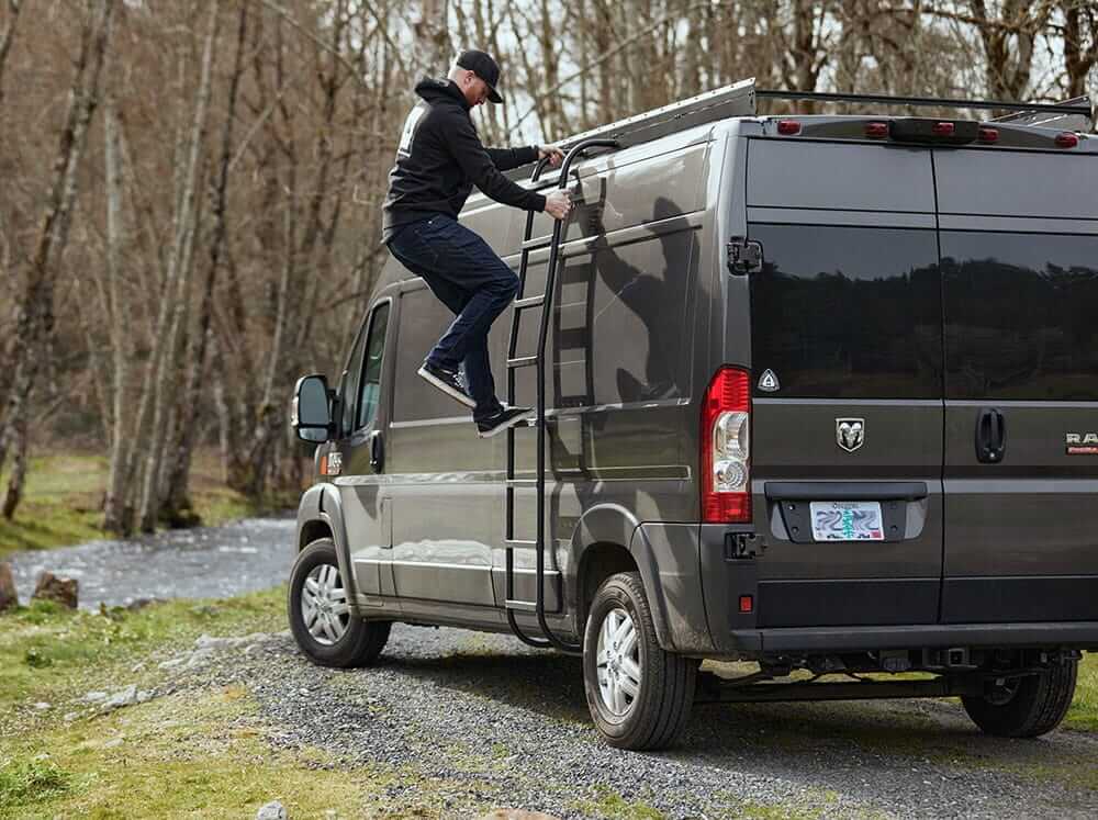 Flatline Van Co Side Ladder | Ram ProMaster (2014 - 2024) | Truck Brigade