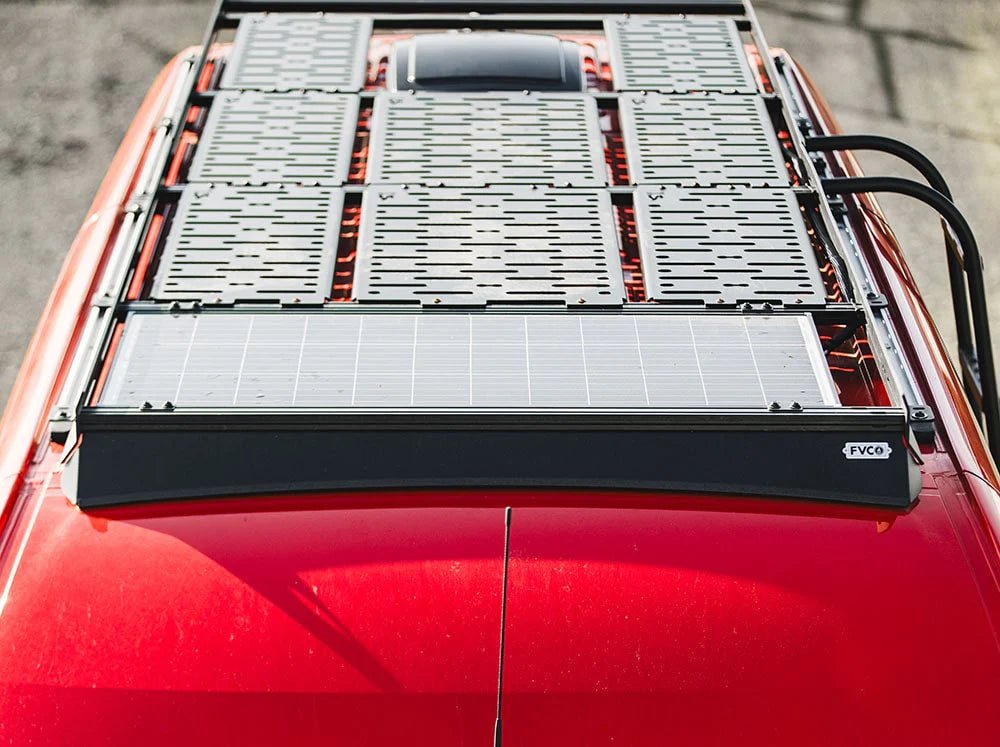 Flatline Van Co Sprinter Low Pro Roof Rack Front Fairing | Truck Brigade