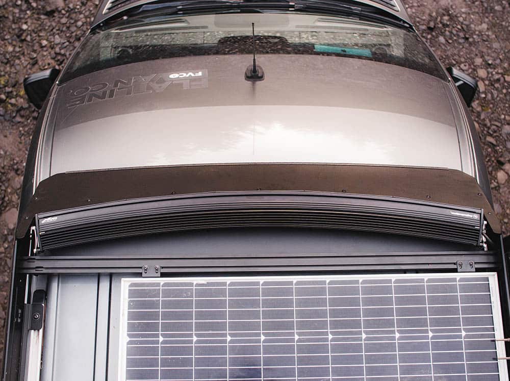 Flatline Van Co Standard Roof Rack | Mercedes Sprinter Extended Van (2007 - 2024) - Truck Brigade