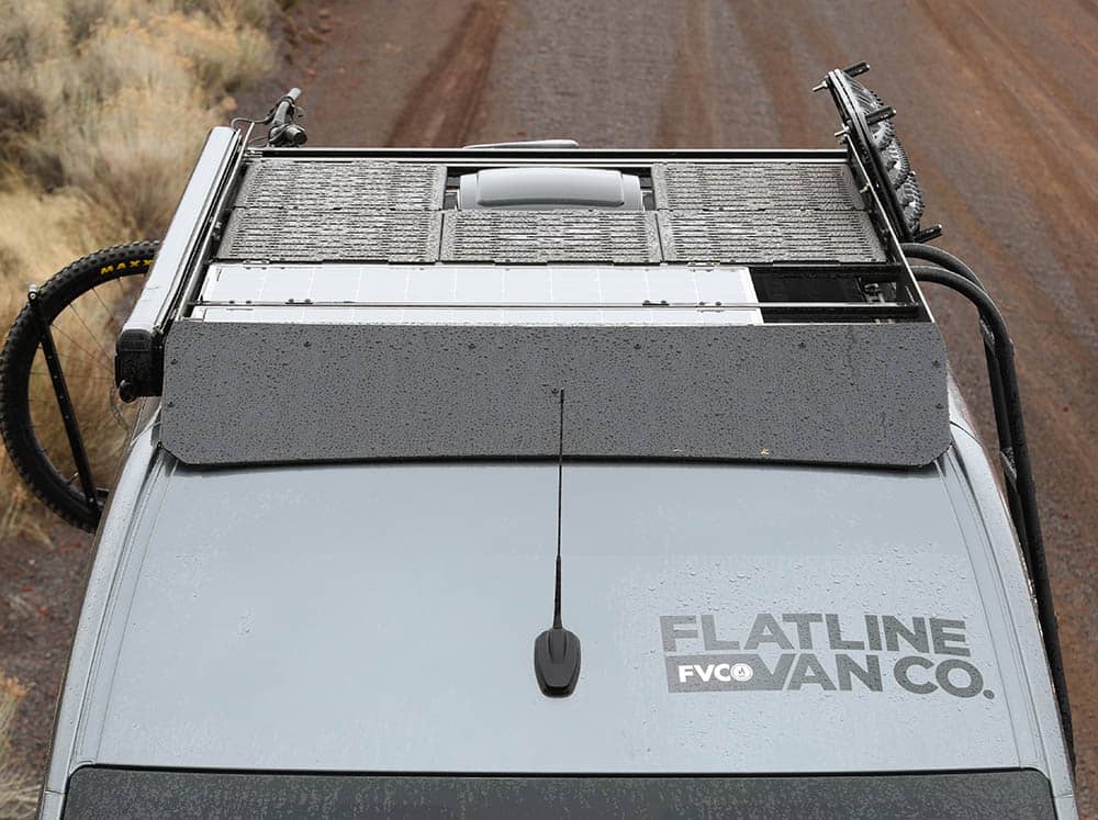 Flatline Van Co Standard Roof Rack | Mercedes Sprinter Van (2007 - 2024) - Truck Brigade