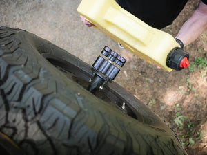 Flatline Van Co Tire Carrier Rotopax Adapter | Mercedes Benz Sprinter 2019 - 2024 | Truck Brigade