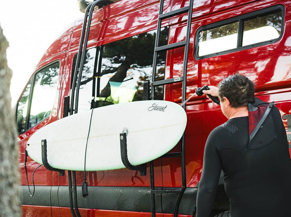 Flatline Van Co Universal Surfboard Hooks - Truck Brigade