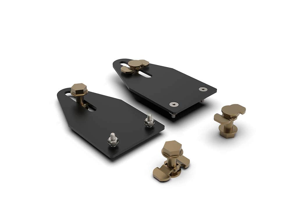 Flatline Van Co Upper Cabinet AdWag Mounting Kit - Black | Truck Brigade