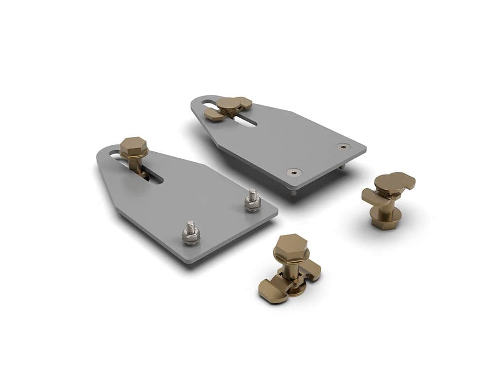 Flatline Van Co Upper Cabinet AdWag Mounting Kit - Grey | Truck Brigade