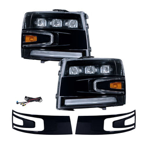 Form Lights LED Projector Headlights | Chevy Silverado 1500 (2007-2013) - Truck Brigade