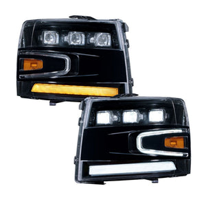 Form Lights LED Projector Headlights | Chevy Silverado 1500 (2007-2013) - Truck Brigade