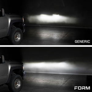 Form Lights LED Reflector Headlights | Chevy Silverado 1500 (2007-2013) - Truck Brigade