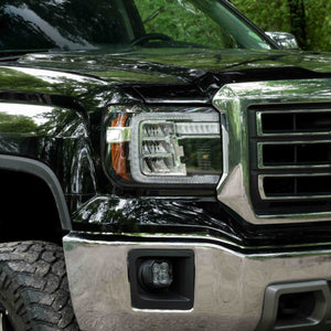 Form Lights LED Reflector Headlights | GMC Sierra 1500 (2014-2018) - Truck Brigade