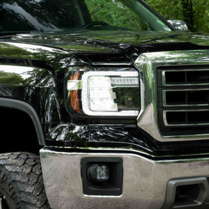 Form Lights LED Reflector Headlights | GMC Sierra 1500 (2014-2018) - Truck Brigade