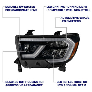 Form Lights LED Reflector Headlights | Toyota Sequoia (2008-2017) - Truck Brigade