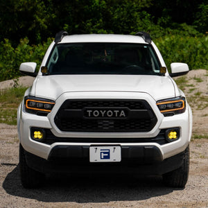 Form Lights Sequential LED Projector Headlights (Amber DRL) | Toyota Tacoma (2016-2023) - Truck Brigade