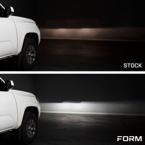 Form Lights Sequential LED Projector Headlights (Amber DRL) | Toyota Tacoma (2016-2023) - Truck Brigade