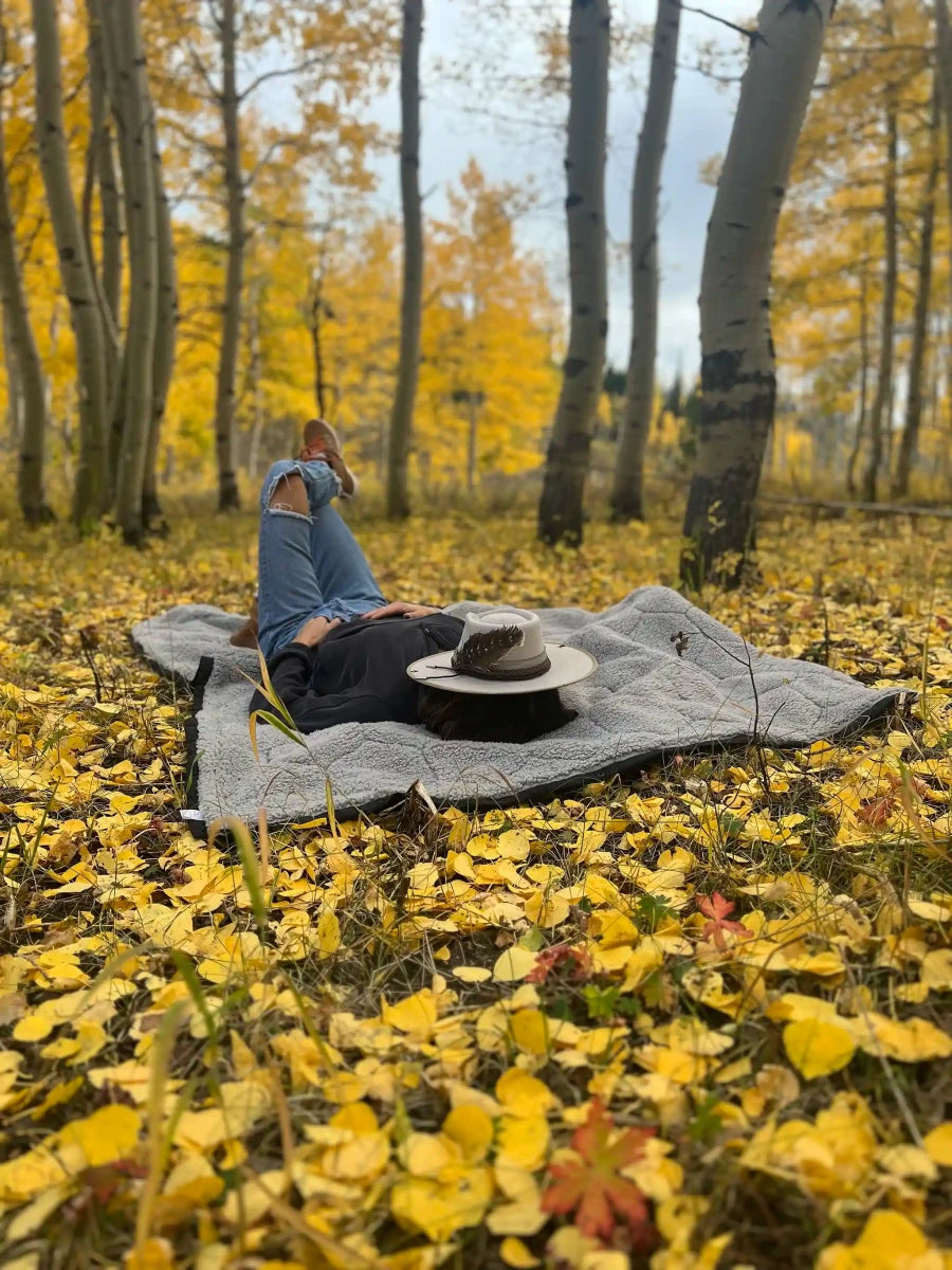 Freespirit Recreation Anywhere Poncho/Puff Blanket | Truck Brigade