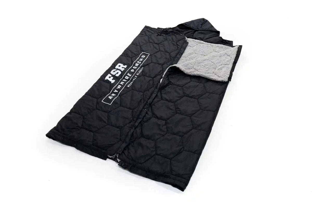 Freespirit Recreation Anywhere Poncho/Puff Blanket | Truck Brigade