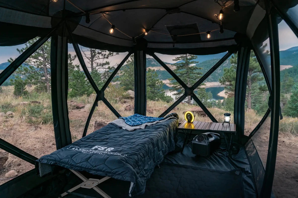 Freespirit Recreation Hub 4 Double Tent | Truck Brigade
