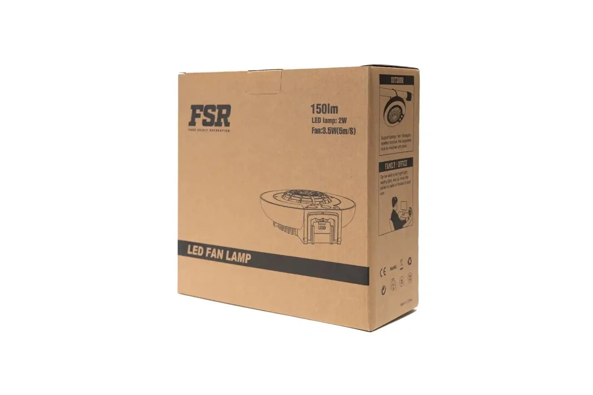 Freespirit Recreation LED Fan Lamp | Truck Brigade
