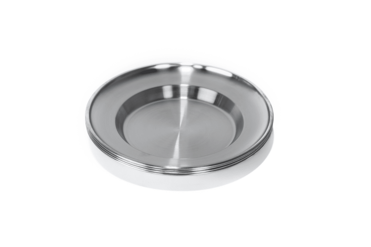 Freespirit Recreation Stainless Camp Plate Set (4) | Truck Brigade