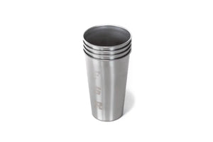 Freespirit Recreation Stainless Steel 16oz Camp Cups (4) | Truck Brigade