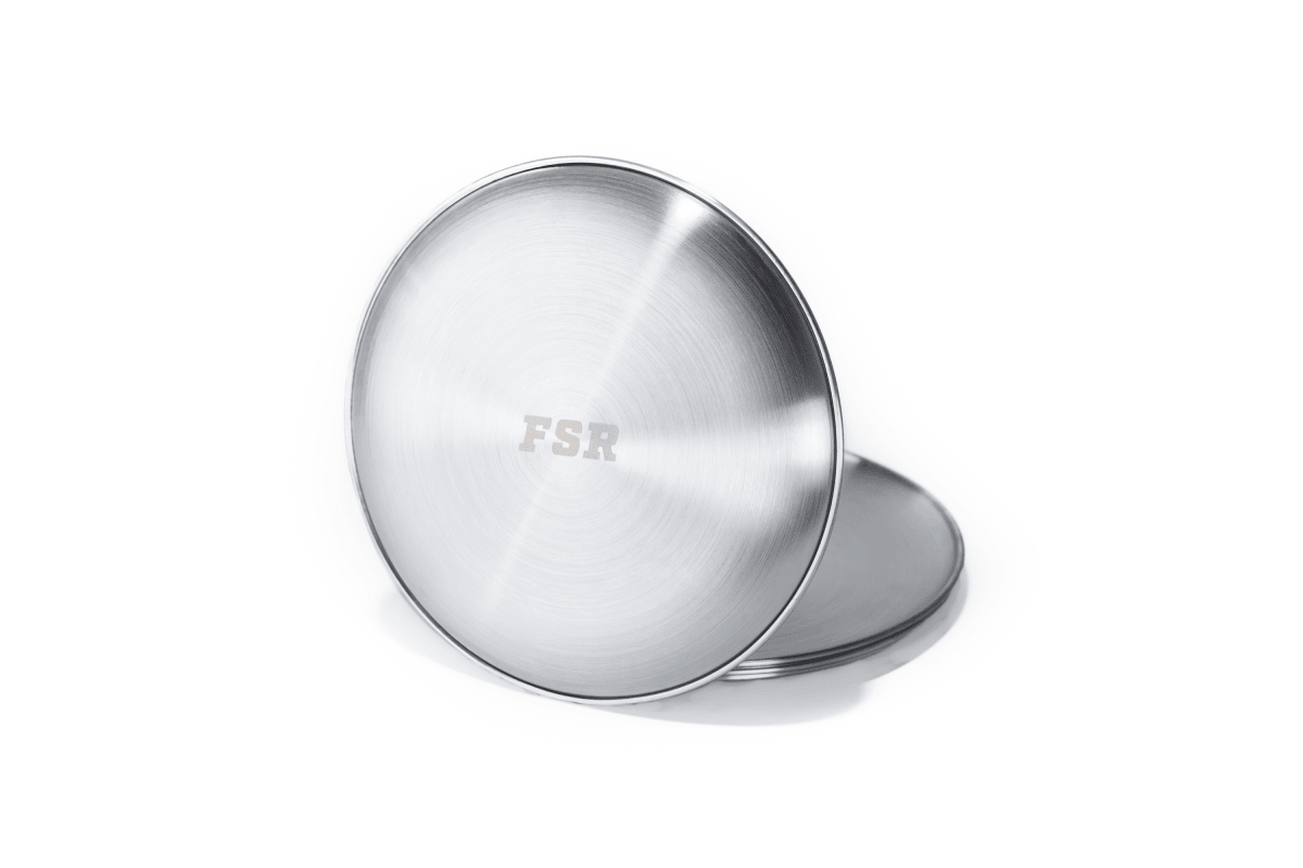 Freespirit Recreation Stainless Steel Chef Plate Set (4) | Truck Brigade