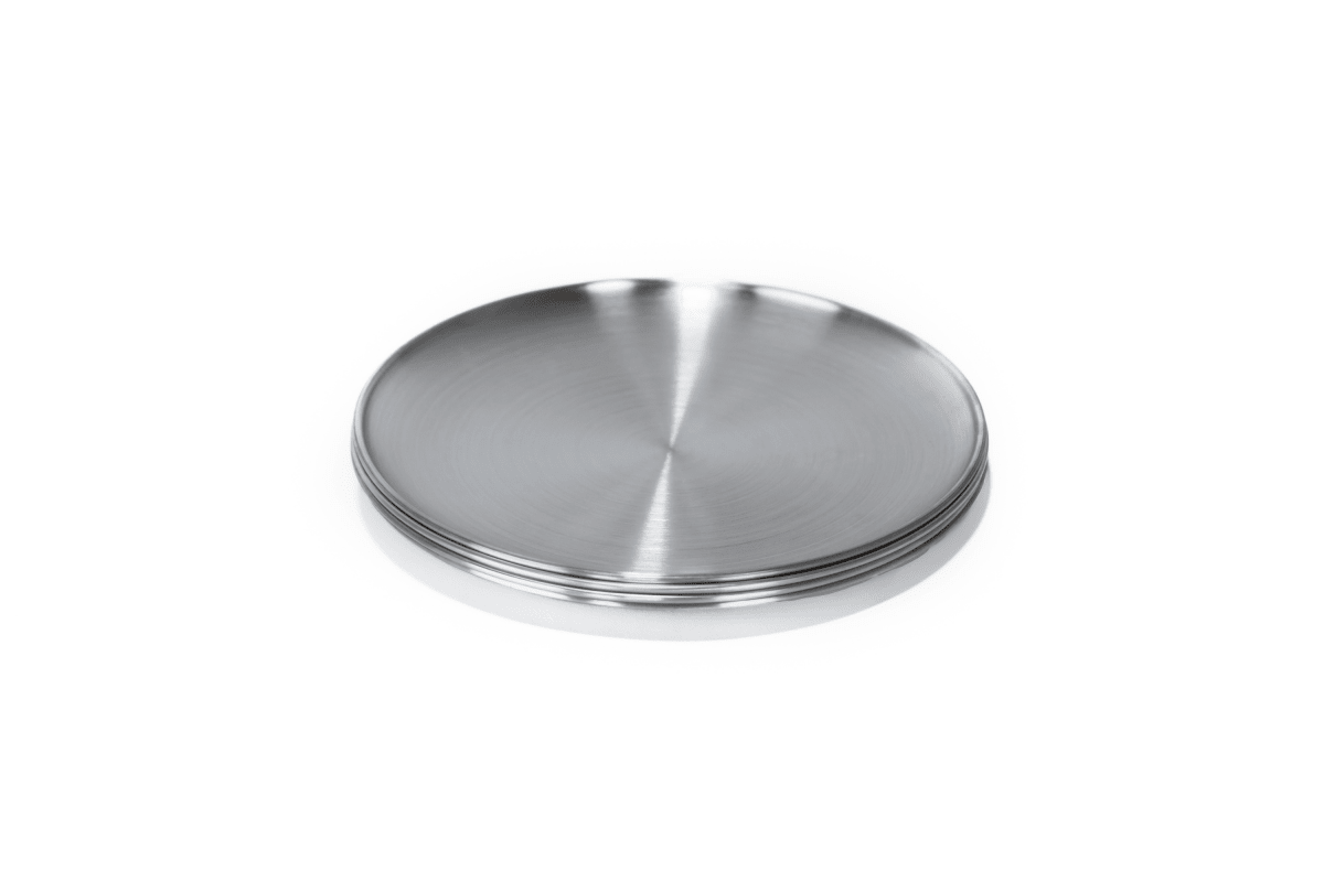 Freespirit Recreation Stainless Steel Chef Plate Set (4) | Truck Brigade