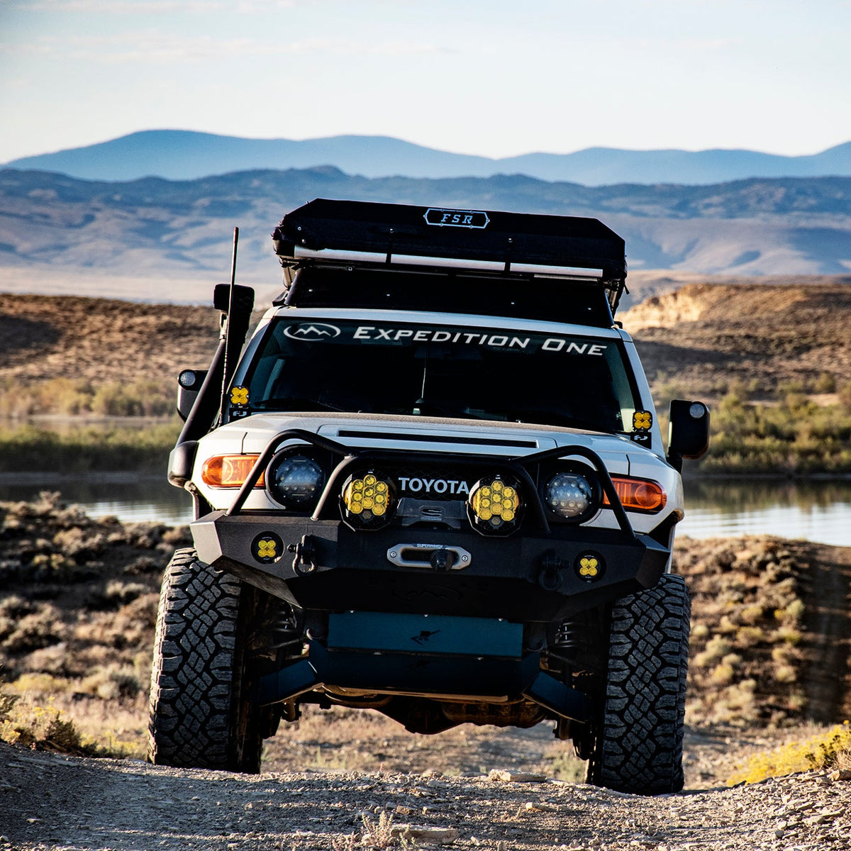Expedition One Trail Series Diamond Front Bumper | Toyota FJ Cruiser (2007-2026)