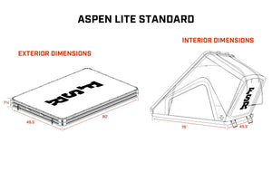 Freespirit Recreation Aspen Lite Standard Rooftop Tent