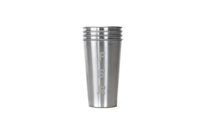Freespirit Recreation Stainless Steel 16oz Camp Cups (4)