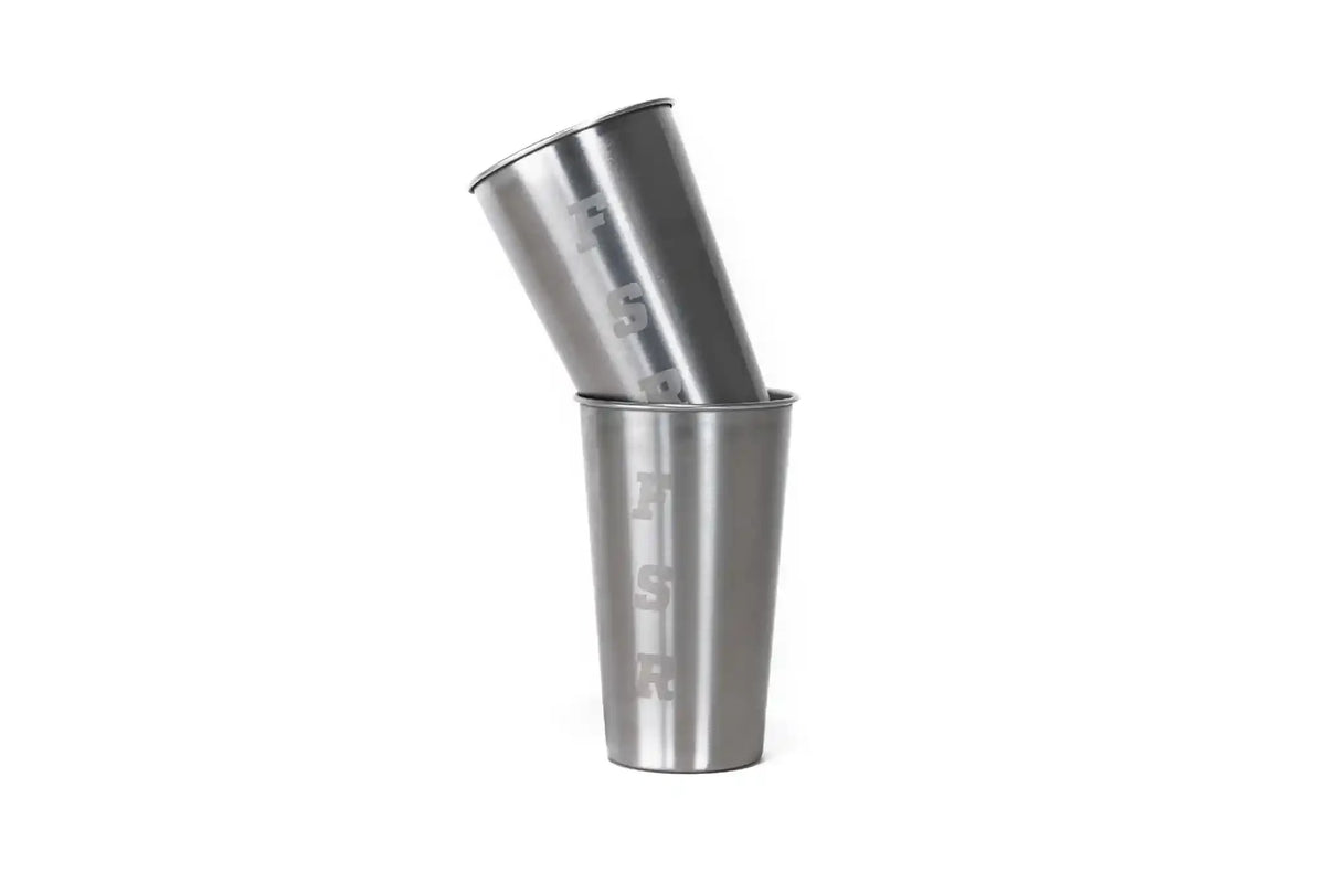 Freespirit Recreation Stainless Steel 16oz Camp Cups (4)