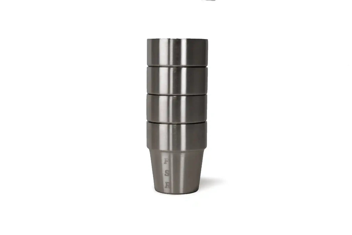 Freespirit Recreation Whiskey Cup Set 4-Piece Camp Set