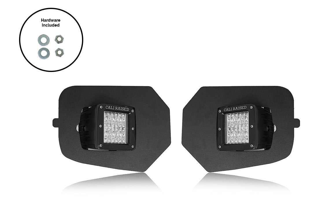 Cali Raised LED Fog Light Pod Replacement Bracket Kit | Toyota Tacoma (2016-2023)