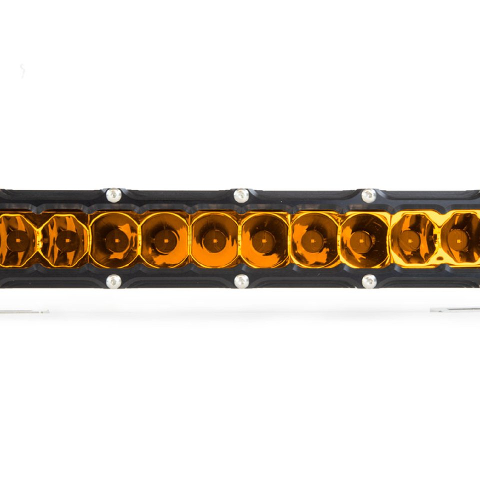 Heretic 10&quot; Amber LED Light Bar - Truck Brigade