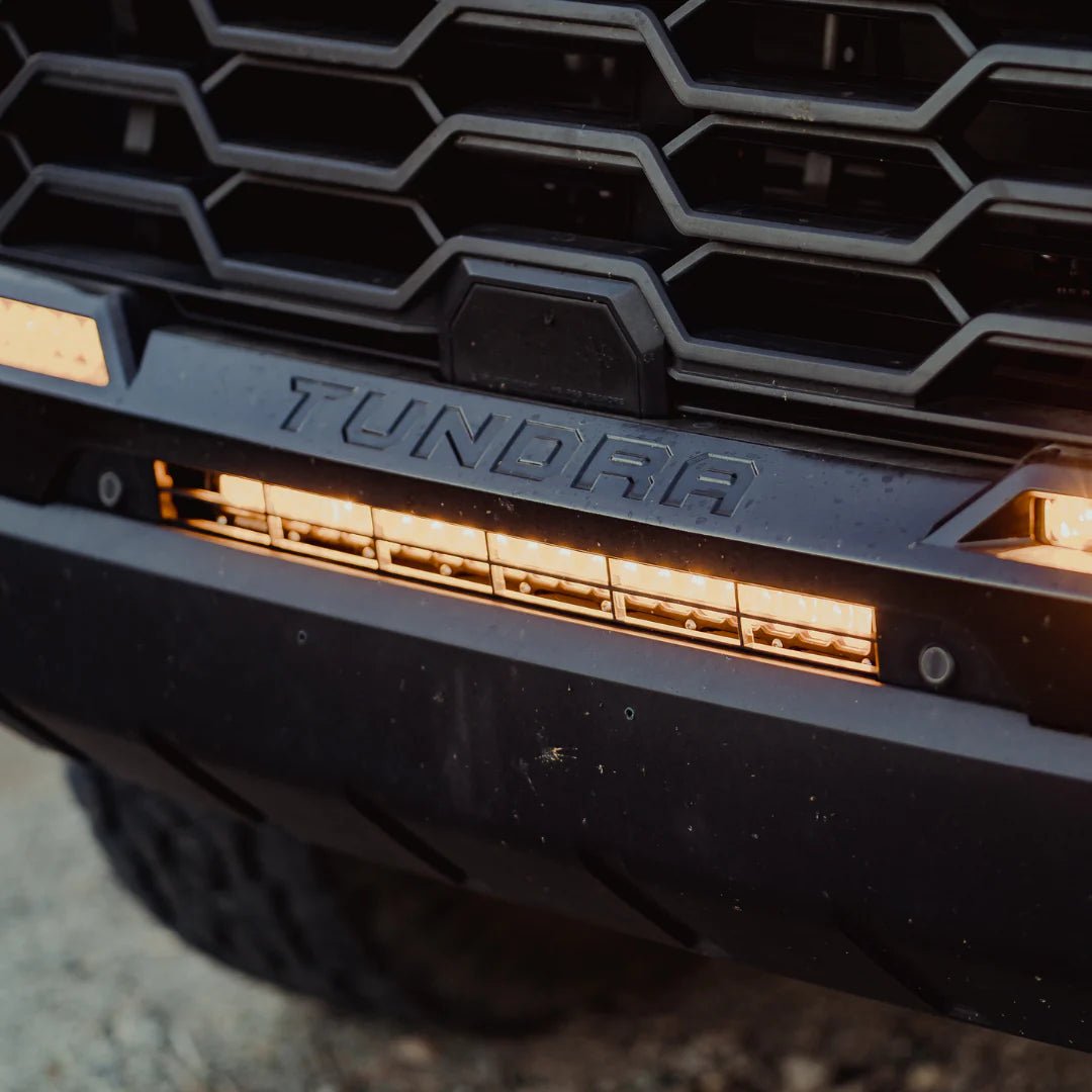 Heretic 20 Inch LED Bumper Light Bar Amber | Toyota Tundra (2022 - 2025) - Truck Brigade