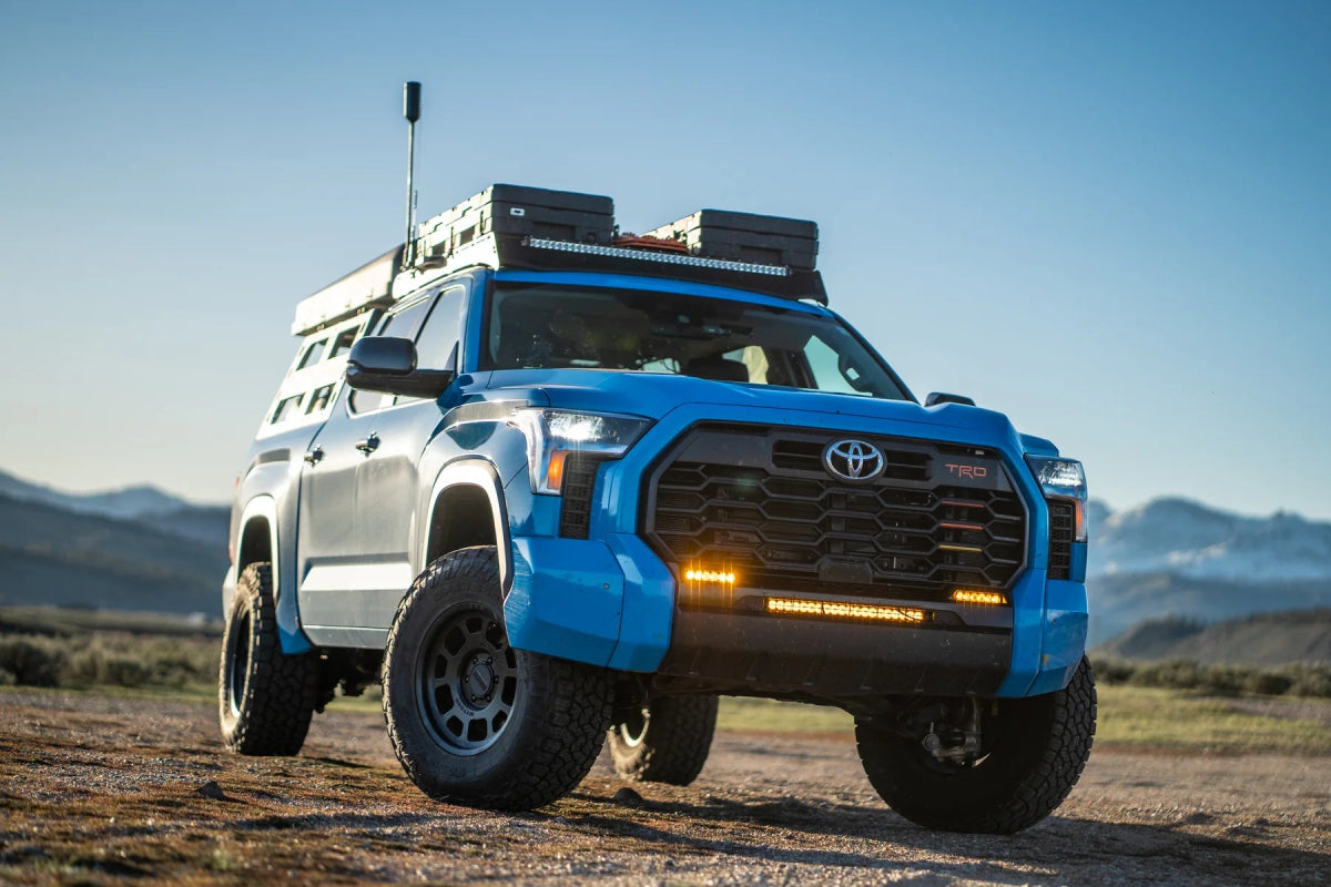 Heretic 20 Inch LED Bumper Light Bar Clear | Toyota Tundra (2022 - 2025) - Truck Brigade