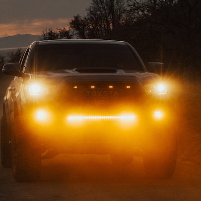 Heretic 30&quot; Amber LED Light Bar - Truck Brigade