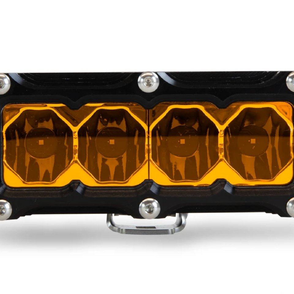 Heretic BA-4 Amber LED Pod Light - Truck Brigade