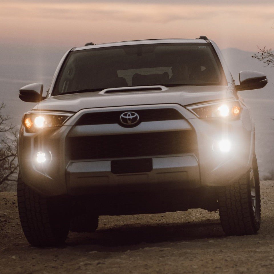 Heretic Toyota Tundra (2014-2021) LED Fog Light Kit - Clear Lens Heretic Toyota Tundra (2014-2021) LED Fog Light Kit - Clear Lens
