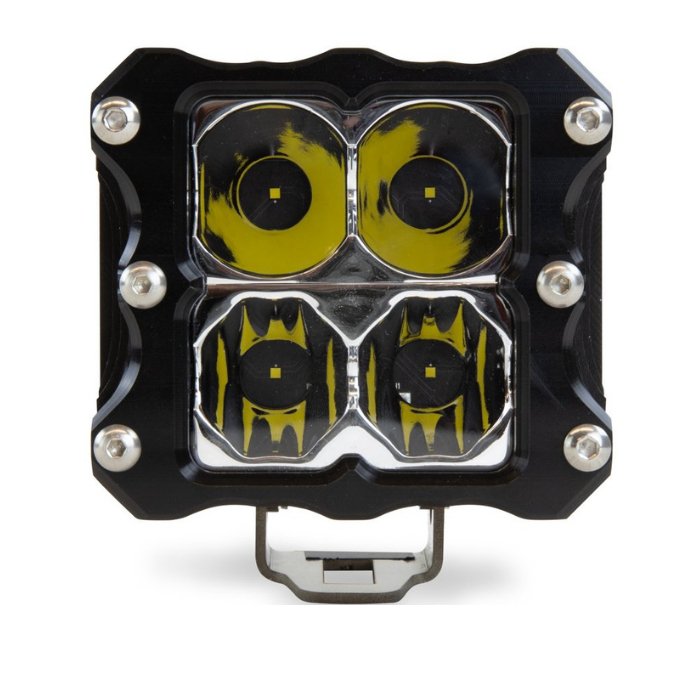 Heretic Quattro LED Pod Light - Truck Brigade