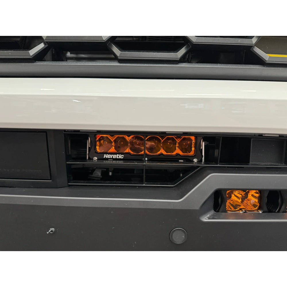 Heretic Studio Behind the Grill Dual 6&quot; Bar Kit - Amber | Toyota Tacoma (2024 - 2025) - Truck Brigade