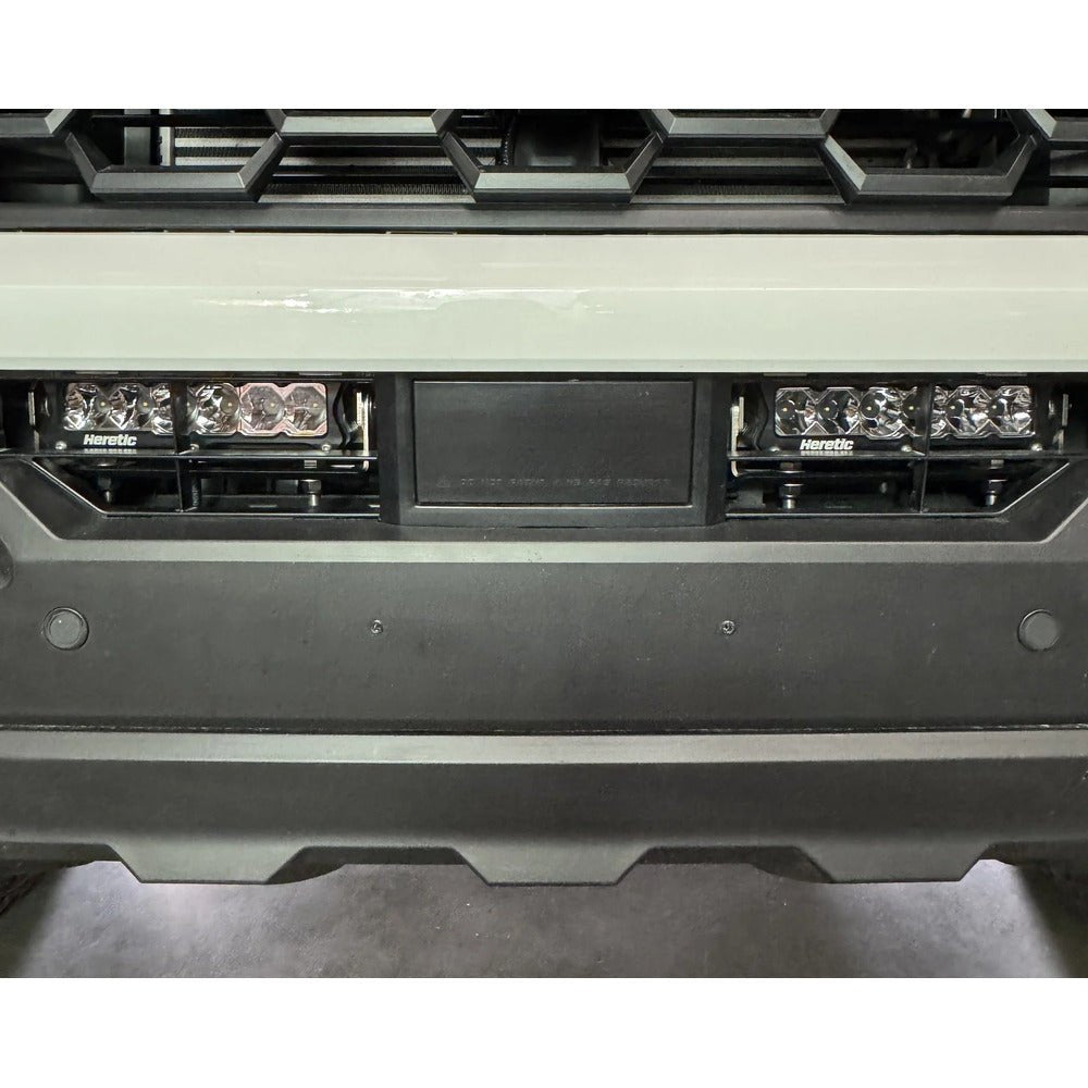 Heretic Studio Behind the Grill Dual 6&quot; Bar Kit - Clear | Toyota Tacoma (2024 - 2025) - Truck Brigade