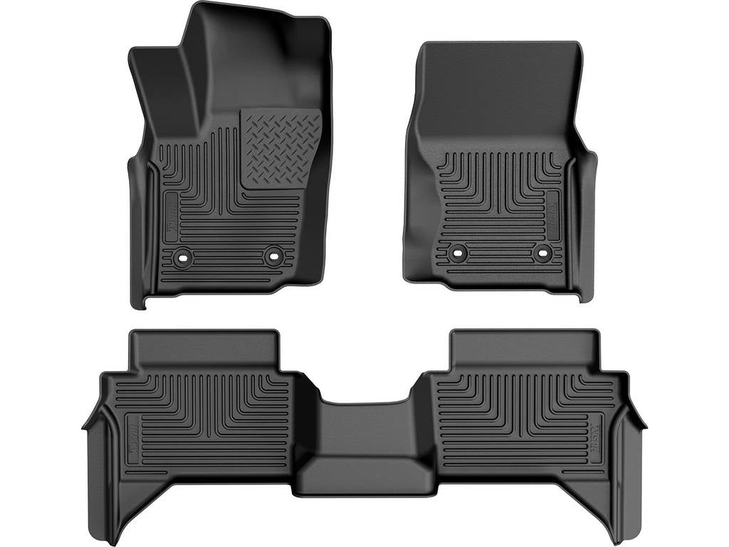 Husky Liners Weatherbeater Floor Liners | Toyota Tacoma (2024 - 2025) - Truck Brigade