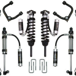 Icon Vehicle Dynamics Stage 10 Suspension System w/Tubular UCA (0-3 Inch) | Toyota Tacoma (2005-2022) - Truck Brigade