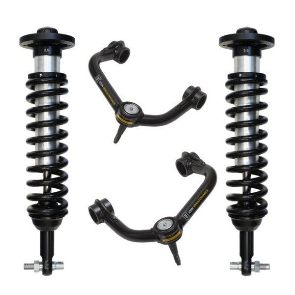 ICON Vehicle Dynamics Stage 2 Suspension System w/ Tubular UCA - 2WD (0-2.63 Inch) | Ford F150 (2014) - Truck Brigade