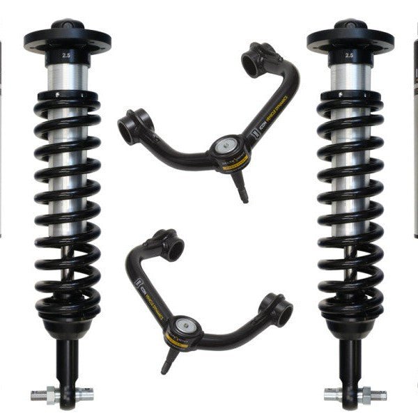 ICON Vehicle Dynamics Stage 2 Suspension System w/ Tubular UCA - 2WD (0-3 Inch) | Ford F150 (2015-2022) - Truck Brigade