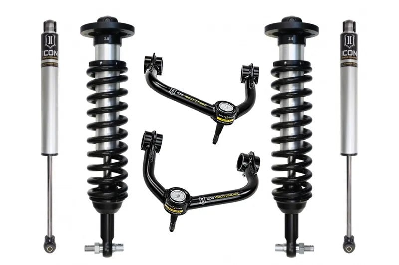 ICON Vehicle Dynamics Stage 2 Suspension System w/ Tubular UCA - 2WD (0 - 3 Inch) | Ford F150 (2021 - 2022) - Truck Brigade