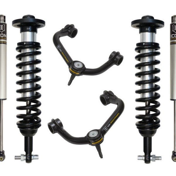 ICON Vehicle Dynamics Stage 2 Suspension System w/ Tubular UCA - 4WD (0-2.63 Inch) | Ford F150 (2014) - Truck Brigade